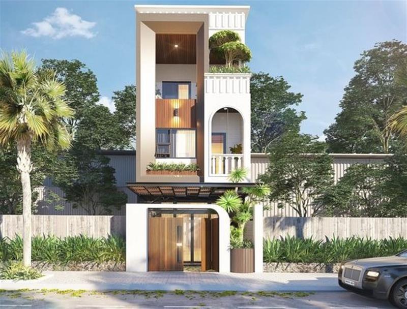 Công ty Tư vấn và Kiểm định xây dựng Tân Hưng. Say đắm mẫu thiết kế nhà ống đẹp 3 tầng 4m hiện đại, tiện nghi