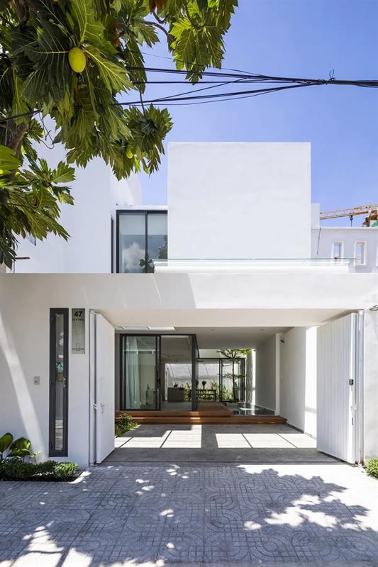 Công ty Tư vấn và Kiểm định xây dựng Tân Hưng. Thiết kế nhà ống 2 tầng 6x14m 